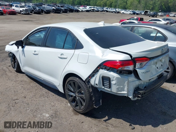 2024 Toyota Corolla SE with VIN 5YFS4MCE7RP179152, listed as a IAAI auction lot 42058020 with 32,039 mi miles and . Bid and sale history available at DreamBid. Image 3.