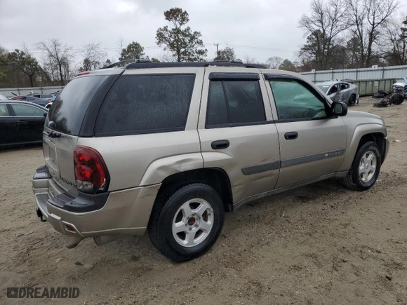 2003 Chevrolet TrailBlazer LS with VIN 1GNDS13S832166796, listed as a Copart auction lot 47487015 with 131,211 mi miles and Salvage Title. Bid and sale history available at carsss.com. Image 3.