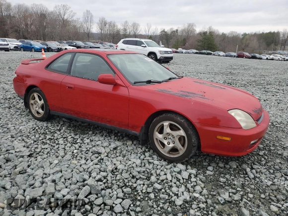 2000 Honda Prelude with VIN JHMBB6245YC007704, listed as a Copart auction lot 48942985 with 139,881 mi miles and Clean Title. Bid and sale history available at DreamBid. Image 4.