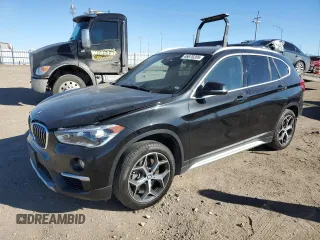 2018 BMW X1 xDrive28i with VIN WBXHT3C30J5L34540, listed as a Copart auction lot 46670205 with 42,119 mi miles and Salvage Title. Bid and sale history available at carsss.com. Image 1.
