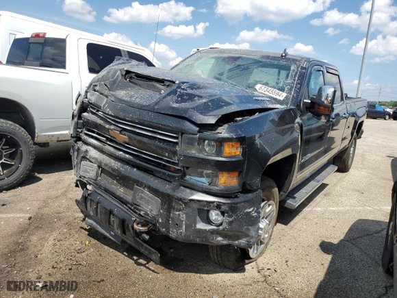 2018 Chevrolet Silverado 3500HD LTZ with VIN 1GC4K0EY0JF191167, listed as a Copart auction lot 67345594 with 70,354 mi miles and Salvage Title. Bid and sale history available at carsss.com. Image 1.