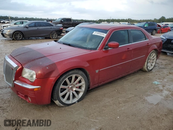 2007 Chrysler 300 C SRT8 with VIN 2C3LA73W47H820983, listed as a Copart auction lot 81005034 with 114,706 mi miles and Clean Title. Bid and sale history available at carsss.com. Image 1.