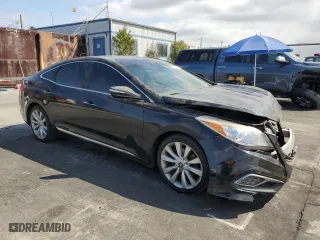 2015 Hyundai Azera Limited with VIN KMHFH4JG1FA453211, listed as a Copart auction lot 51019915 with 122,712 mi miles and Salvage Title. Bid and sale history available at carsss.com. Image 4.