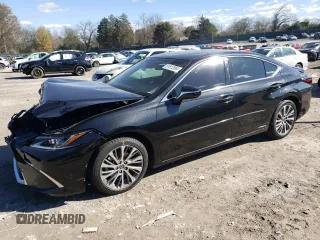 2021 Lexus ES with VIN 58ADA1C16MU012889, listed as a Copart auction lot 81812384 with 57,746 mi miles and Clean Title. Bid and sale history available at carsss.com. Image 1.