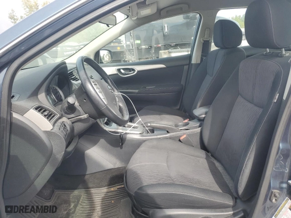 2015 Nissan Sentra S with VIN 3N1AB7AP0FY294147, listed as a Copart auction lot 75941534 with 64,679 mi miles and Salvage Title. Bid and sale history available at carsss.com. Image 7.