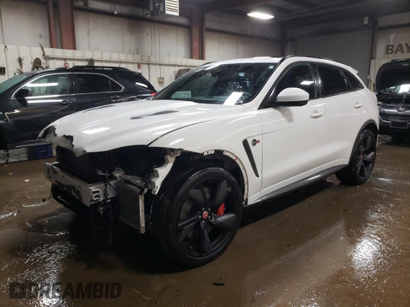 2021 Jaguar F-Pace SVR с VIN SADCZ2EE9MA683503, выставлен на аукционе Copart как лот 87962835 с пробегом 31 747 миль миль и Списание • Salvage title. История ставок и продаж доступна на DreamBid. Изображение 1.