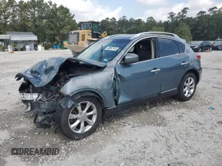 2008 Infiniti EX Journey with VIN JNKAJ09E18M301718, listed as a Copart auction lot 53867545 with 221,989 mi miles and Salvage Title. Bid and sale history available at DreamBid. Image 1.