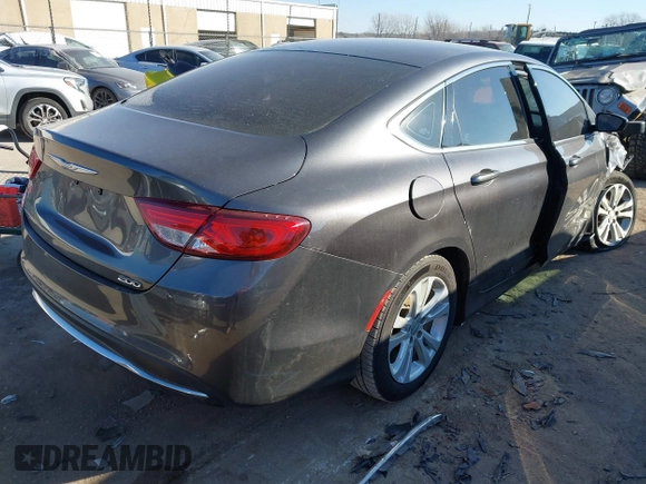 2016 Chrysler 200 Limited with VIN 1C3CCCAB5GN108153, listed as a IAAI auction lot 41193108 with 128,715 mi miles and . Bid and sale history available at DreamBid. Image 4.