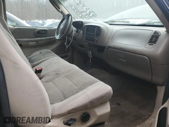 2003 Ford F-150 XL with VIN 1FTRF17W83NA56572, listed as a Copart auction lot 48147725 with Not Provided miles and Salvage Title. Bid and sale history available at DreamBid. Image 10.