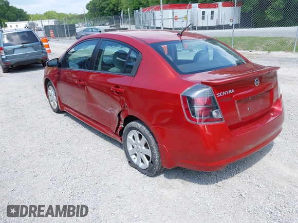 2011 Nissan Sentra S with VIN 3N1AB6APXBL677238, listed as a IAAI auction lot 42402632 with 52,677 mi miles and . Bid and sale history available at DreamBid. Image 3.
