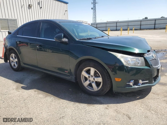 2014 Chevrolet Cruze 1LT with VIN 1G1PC5SB1E7124920, listed as a Copart auction lot 52050715 with 111,614 mi miles and Salvage Title. Bid and sale history available at carsss.com. Image 4.