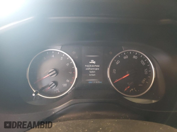 2019 Toyota RAV4 XLE with VIN 2T3P1RFV9KW030373, listed as a Copart auction lot 56887845 with 131,835 mi miles and Salvage title. Bid and sale history available at DreamBid. Image 9.