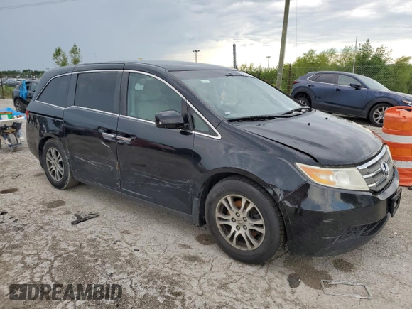 2012 Honda Odyssey EX с VIN 5FNRL5H44CB067158, выставлен на аукционе Copart как лот 64141664 с пробегом 218 022 миль миль и На запчасти • Non repairable. История ставок и продаж доступна на DreamBid. Изображение 4.