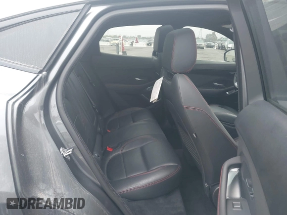 2020 Jaguar E-PACE Checkered Flag Edition with VIN SADF12FX5L1Z87737, listed as a IAAI auction lot 41693995 with 52,100 mi miles. Bid and sale history available at carsss.com. Image 8.