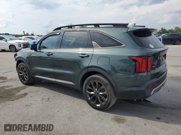 2022 Kia Sorento X-Line SX Prestige z VIN 5XYRKDLF6NG115230, wystawiony jako Copart lot #55872435 z przebiegiem 41 173 mil mil oraz Nie do naprawy • Non repairable. Historia ofert i sprzedaży dostępna na DreamBid. Obrazek 2.