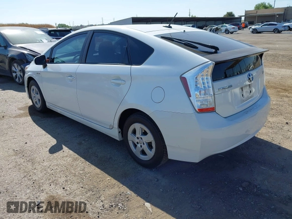 2010 Toyota Prius II with VIN JTDKN3DU2A0236191, listed as a IAAI auction lot 42218196 with 279,676 mi miles and . Bid and sale history available at DreamBid. Image 3.
