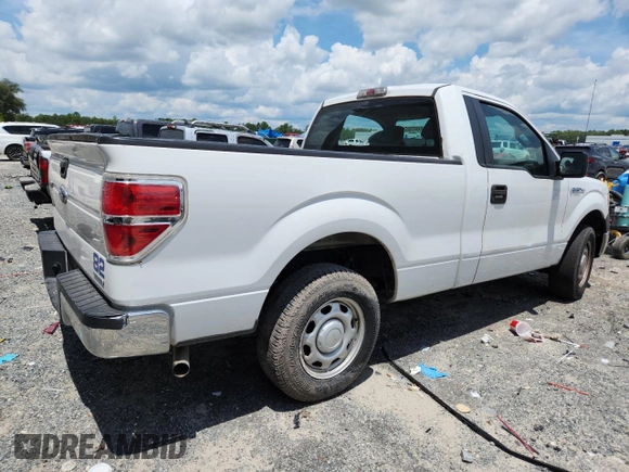 2012 Ford F-150 XL with VIN 1FTMF1CM5CFC22670, listed as a Copart auction lot 63922655 with Not provided miles and Salvage title. Bid and sale history available at DreamBid. Image 3.