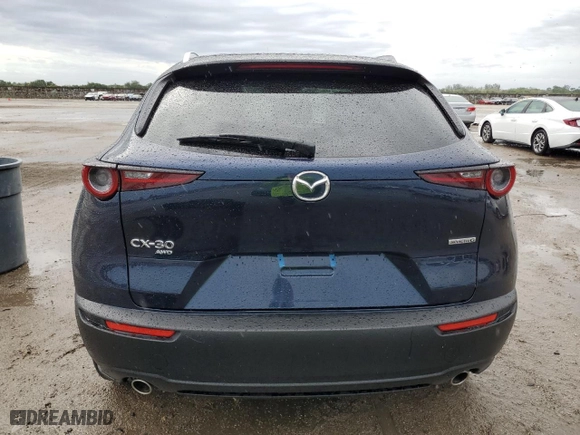 2025 Mazda CX-30 2.5 S Select Sport with VIN 3MVDMBBM7SM778294, listed as a Copart auction lot 46757495 with 3,755 mi miles and Clean Title. Bid and sale history available at carsss.com. Image 6.