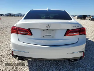 2020 Acura TLX w/Technology Pkg with VIN 19UUB2F47LA001017, listed as a Copart auction lot 87956885 with 39,030 mi miles and Salvage Title. Bid and sale history available at carsss.com. Image 6.