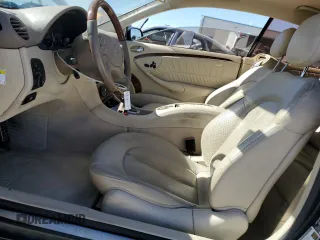 2009 Mercedes-Benz CLK 350 with VIN WDBTJ56H79F267858, listed as a Copart auction lot 80835344 with 96,506 mi miles and Salvage Title. Bid and sale history available at DreamBid. Image 7.