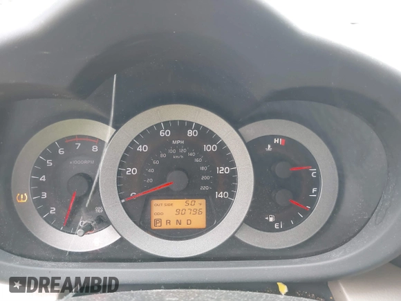 2006 Toyota RAV4 with VIN JTMBD33V366004359, listed as a IAAI auction lot 41793080 with 90,796 mi miles. Bid and sale history available at carsss.com. Image 7.
