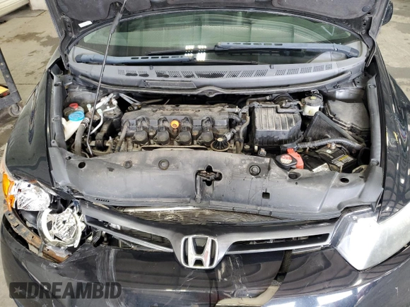 2008 Honda Civic Cpe EX-L with VIN 2HGFG12948H563391, listed as a Copart auction lot 68300774 with 87,226 mi miles and Salvage Title. Bid and sale history available at carsss.com. Image 11.