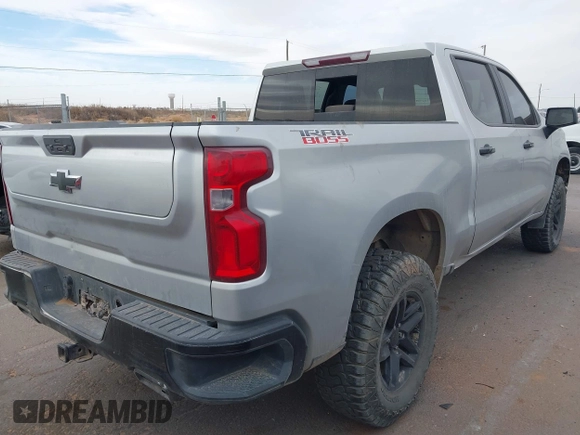2021 Chevrolet Silverado 1500 LT Trail Boss with VIN 3GCPYFED7MG468427, listed as a IAAI auction lot 41563039 with Not Provided miles and . Bid and sale history available at DreamBid. Image 4.