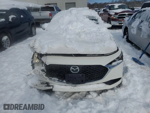 2021 Mazda 3 Select with VIN 3MZBPBBM6MM207797, listed as a Copart auction lot 44847015 with 92,310 mi miles and Salvage Title. Bid and sale history available at carsss.com. Image 5.