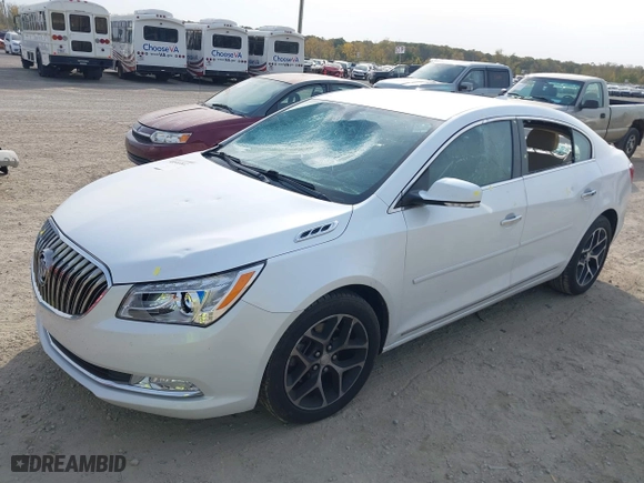 2016 Buick LaCrosse Sport Touring with VIN 1G4G45G37GF281927, listed as a IAAI auction lot 40585842 with 116,409 mi miles. Bid and sale history available at carsss.com. Image 17.