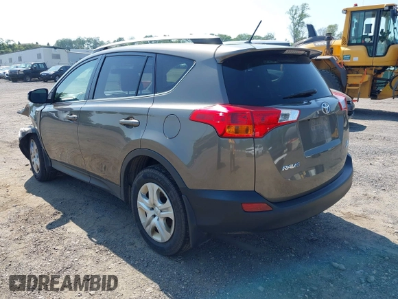 2015 Toyota RAV4 LE with VIN JTMBFREV9FD117691, listed as a IAAI auction lot 42429598 with 132,752 mi miles and . Bid and sale history available at DreamBid. Image 3.