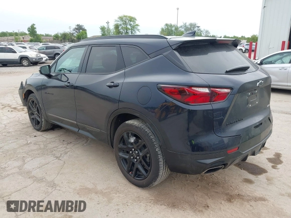 2020 Chevrolet Blazer RS с VIN 3GNKBKRS9LS669925, выставлен на аукционе IAAI как лот 42389726 с пробегом 78 272 миль миль и . История ставок и продаж доступна на DreamBid. Изображение 3.