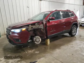 2019 Jeep Cherokee Altitude with VIN 1C4PJMLN9KD492310, listed as a Copart auction lot 54494755 with 109,733 mi miles and Non Repairable. Bid and sale history available at carsss.com. Image 1.