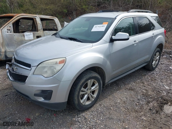 2010 Chevrolet Equinox LT w/1LT with VIN 2CNALDEW2A6219966, listed as a IAAI auction lot 41743301 with 273,576 mi miles. Bid and sale history available at carsss.com. Image 2.