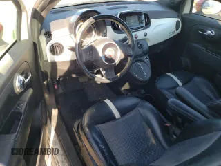 2016 FIAT 500e with VIN 3C3CFFGE3GT155109, listed as a Copart auction lot 77614534 with 62,213 mi miles and Salvage Title. Bid and sale history available at carsss.com. Image 8.