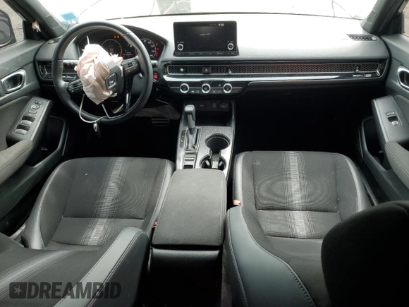 2024 Honda Civic Sport with VIN 2HGFE2F55RH579099, listed as a Copart auction lot 55935325 with 12,093 mi miles and Salvage title. Bid and sale history available at DreamBid. Image 8.