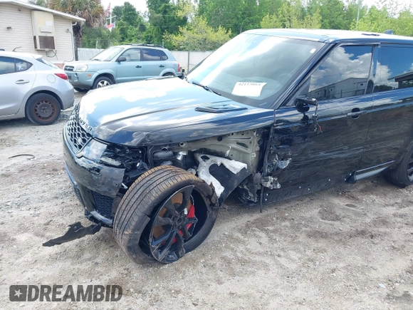 2021 Land Rover Range Rover Sport HST with VIN SALWS2RU5MA760519, listed as a IAAI auction lot 42115864 with 29,885 mi miles and . Bid and sale history available at DreamBid. Image 6.