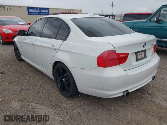 2011 BMW 3 Series 335i with VIN WBAPM5C54BE435453, listed as a IAAI auction lot 42048082 with 156,706 mi miles. Bid and sale history available at carsss.com. Image 3.