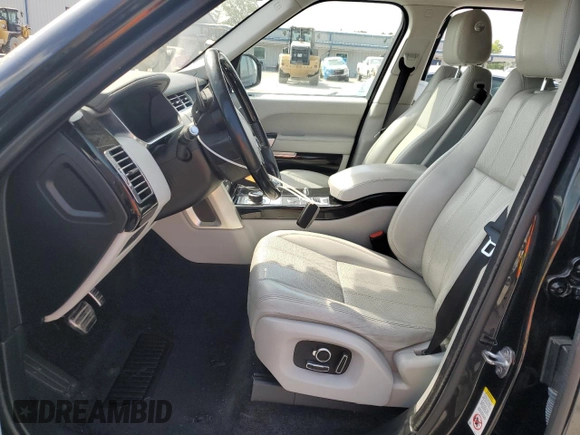 2017 Land Rover Range Rover с VIN SALGS2FE9HA356422, выставлен на аукционе Copart как лот 55553765 с пробегом 116 351 миль миль и Списание • Salvage title. История ставок и продаж доступна на DreamBid. Изображение 7.