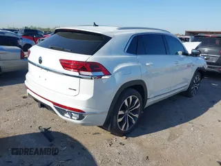 2022 Volkswagen Atlas SEL Premium R-Line with VIN 1V2FE2CA6NC220596, listed as a IAAI auction lot 41864407 with 13,120 mi miles and . Bid and sale history available at DreamBid. Image 4.