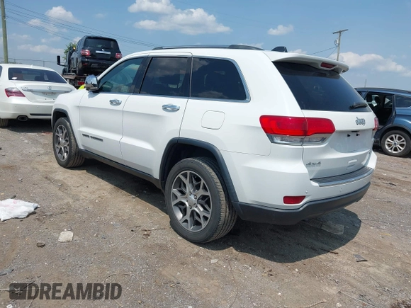 2019 Jeep Grand Cherokee Limited with VIN 1C4RJFBG6KC670655, listed as a IAAI auction lot 42476569 with 49,835 mi miles and . Bid and sale history available at DreamBid. Image 3.