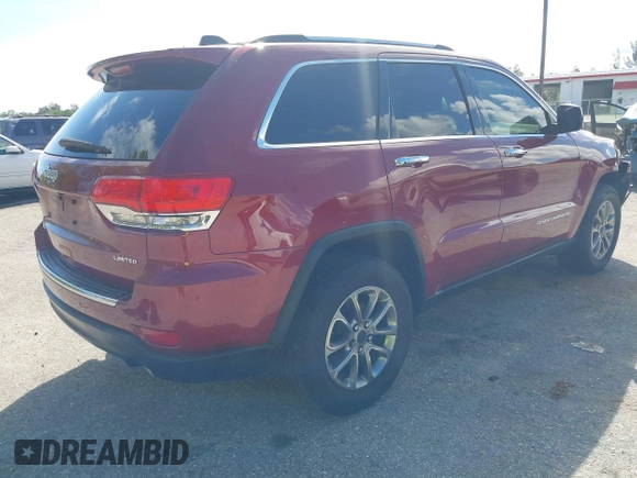2014 Jeep Grand Cherokee Limited z VIN 1C4RJFBG4EC447633, wystawiony jako IAAI lot #41688829 z przebiegiem 109 472 mil mil oraz . Historia ofert i sprzedaży dostępna na DreamBid. Obrazek 4.
