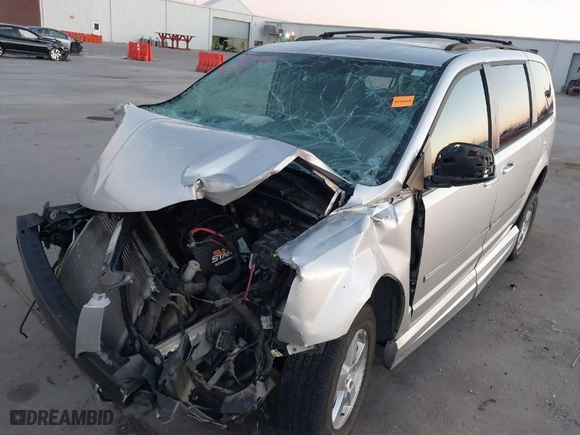 2009 Dodge Grand Caravan SXT with VIN 2D8HN54109R564465, listed as a IAAI auction lot 41372345 with 44,173 mi miles. Bid and sale history available at carsss.com. Image 6.