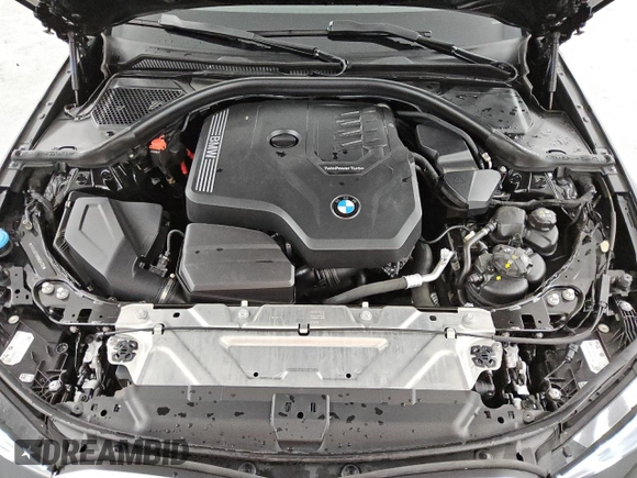 2024 BMW 3 Series 330i with VIN 3MW69FF0XR8E64715, listed as a Copart auction lot 49742715 with 17,634 mi miles and Clean Title. Bid and sale history available at carsss.com. Image 11.