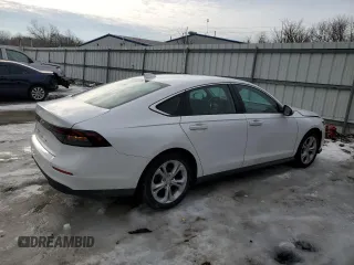 2023 Honda Accord LX with VIN 1HGCY1F28PA015971, listed as a Copart auction lot 46625915 with 14,842 mi miles and Salvage Title. Bid and sale history available at DreamBid. Image 3.
