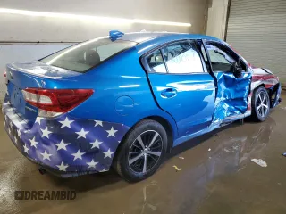2023 Subaru Impreza Premium with VIN 4S3GKAV62P3600698, listed as a Copart auction lot 80282874 with 25,079 mi miles and Salvage title. Bid and sale history available at DreamBid. Image 3.