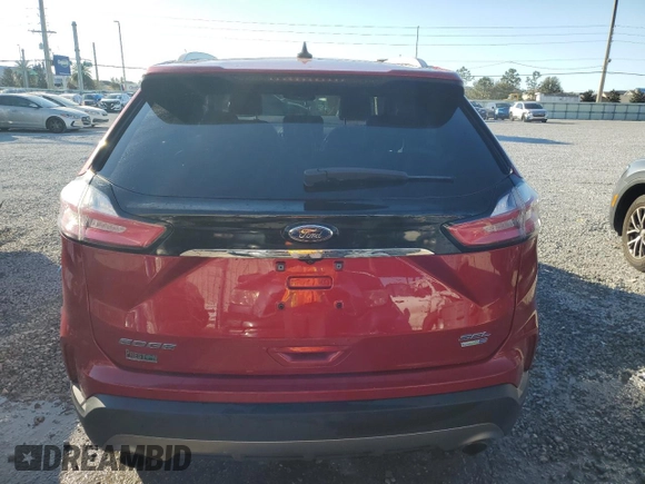 2020 Ford Edge SEL with VIN 2FMPK4J96LBB44339, listed as a Copart auction lot 82676544 with 75,419 mi miles and Salvage Title. Bid and sale history available at carsss.com. Image 6.