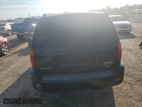 2008 GMC Envoy SLE1 with VIN 1GKDS13S382214760, listed as a Copart auction lot 72582894 with Not Provided miles and Salvage Title. Bid and sale history available at DreamBid. Image 6.