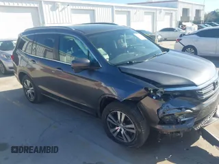 2017 Honda Pilot EX-L with VIN 5FNYF5H54HB014480, listed as a IAAI auction lot 41776722 with 205,335 mi miles. Bid and sale history available at carsss.com. Image 1.