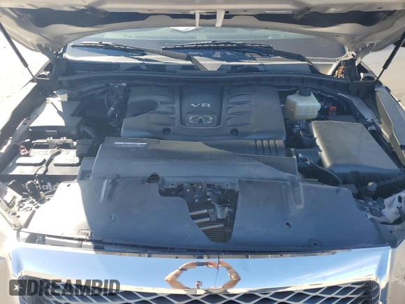 2021 Infiniti QX80 SENSORY with VIN JN8AZ2BE0M9268602, listed as a Copart auction lot 71947824 with 46,269 mi miles and Salvage Title. Bid and sale history available at carsss.com. Image 13.