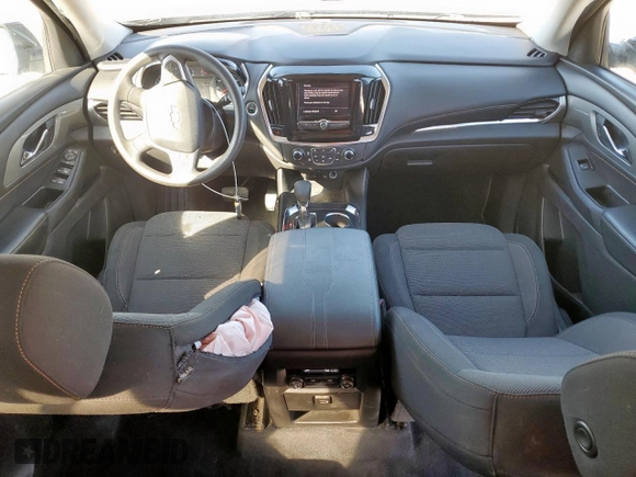 2021 Chevrolet Traverse LS with VIN 1GNERFKW9MJ150468, listed as a Copart auction lot 45326615 with 64,980 mi miles and Clean Title. Bid and sale history available at carsss.com. Image 8.